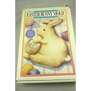 SASSAFRAS SUPERSTONE EASTER BUNNY 11 1/2 INCH TALL COOKIE MOLD